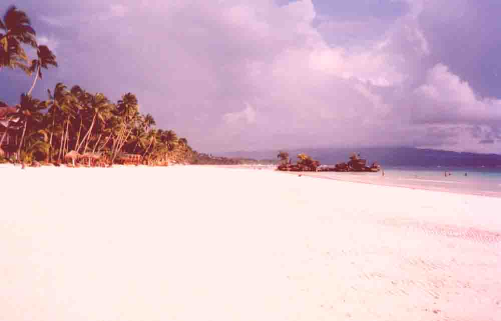 Boracay's white beach