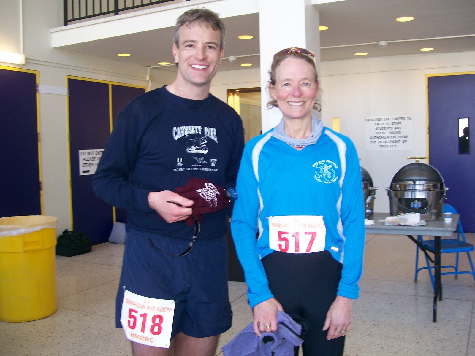 after the hudson-mohawk winter marathon w/rob-cold but sunny