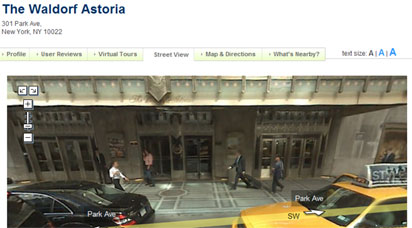 screen shot of NYC.com