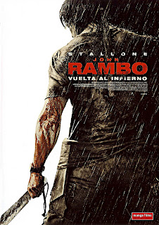 caratula frontal y slim de la película John Rambo