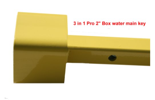 Picture of the 3 in 1 Pro water main key 