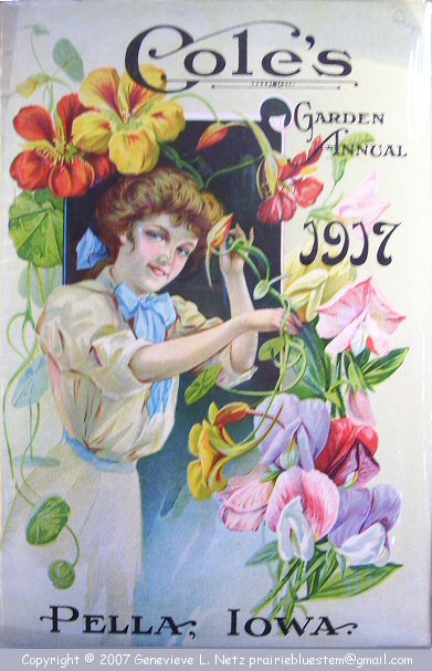 Old time seed and garden catalog