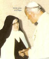 João Paulo II com a Irmã Lúcia