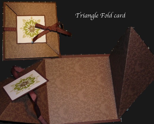 [triangle+fold+card]