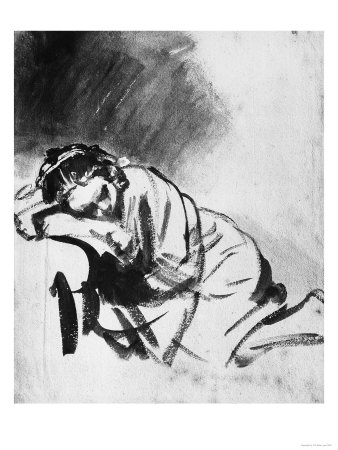 [ADA-F-018910-0000~Sleeping-Girl-Drawing-British-Museum-London-Posteres.jpg]