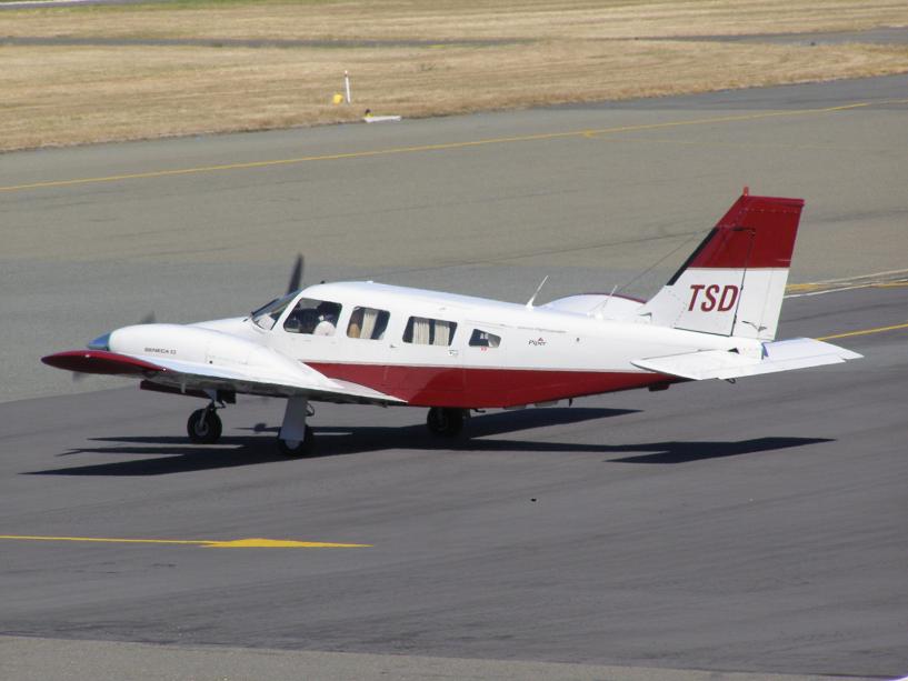 ZK-TSD - Piper Seneca II on an air ambulance flight