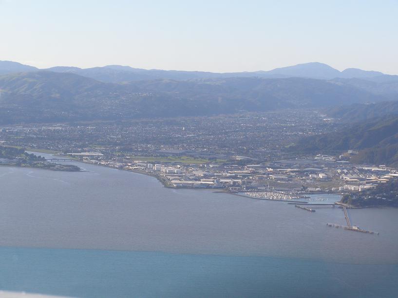 Looking north up the Hutt Valley