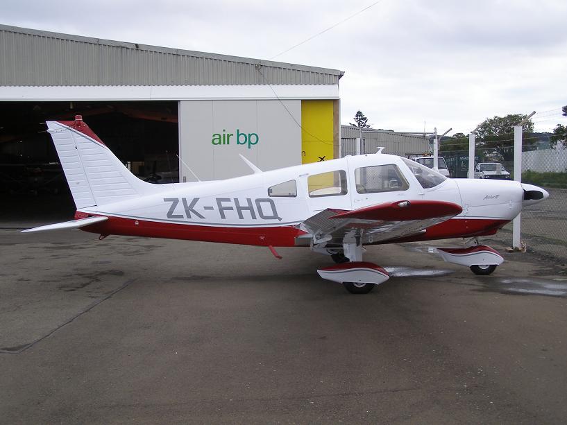 ZK-FHQ, Piper PA28-181 Archer at Wellington Aero Club