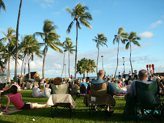 Outdoor Movies at the Hawaii International Film Festival in Waikiki