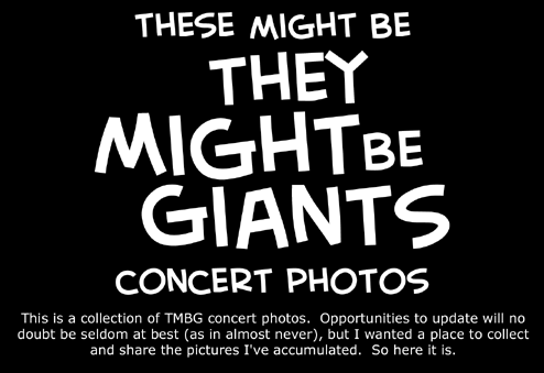 These Might Be They Might Be Giants Concert Photos