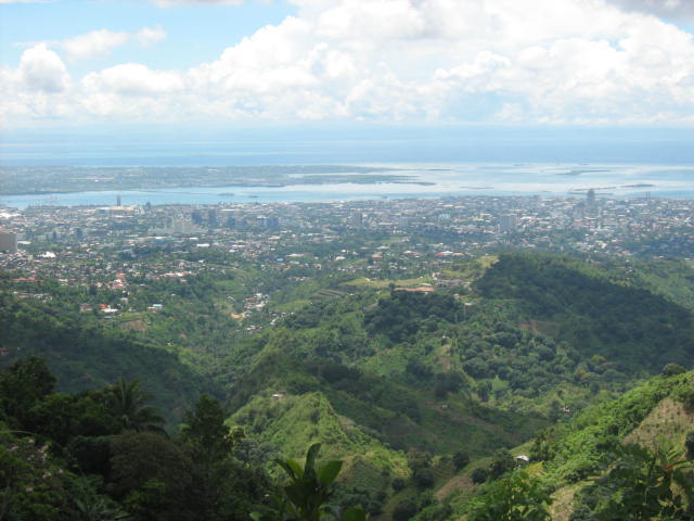 Cebu City as seen from Babag Uno.