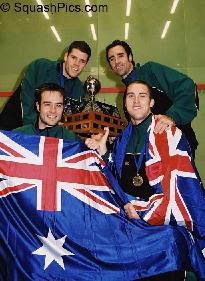 Australia win the 2003 men's World Team championships