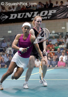 Nicol David and Natalie Grinham have met a number of times already in 2007