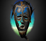 L'Afrique : Masque anthropomorphe ; © musée du quai Branly