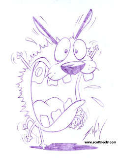 Featured image of post Pencil Courage The Cowardly Dog Drawings Please check out my other drawings too
