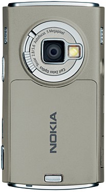 Nokia N95 smart phone - Back and 5MP Camera