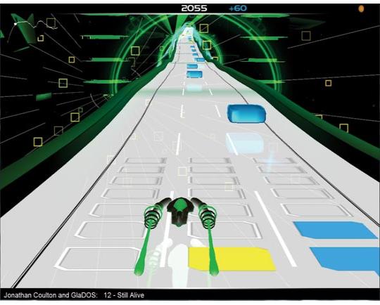 Audiosurf computer game - Review