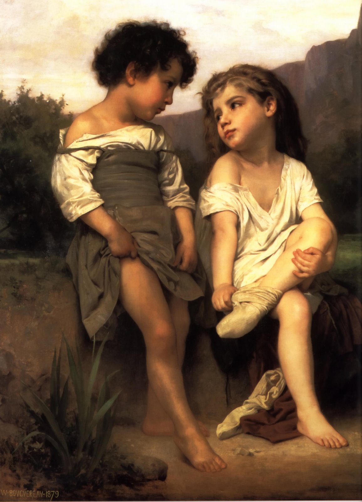 [William-Adolphe_Bouguereau_(1825-1905)_-_At_the_Edge_of_the_Brook_(1879).jpg]