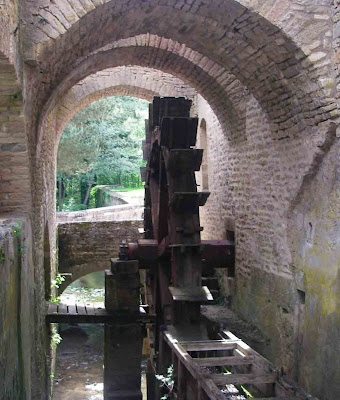 Canal Water Wheel