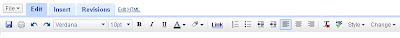 Google Docs Toolbar Screen shot
