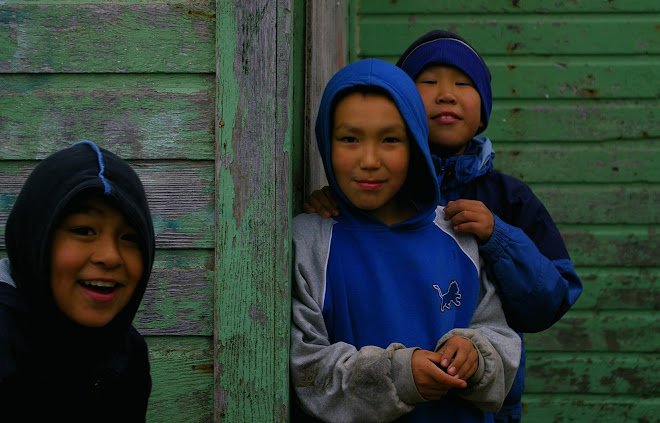 Kids, St. Lawrence Island, Alaska