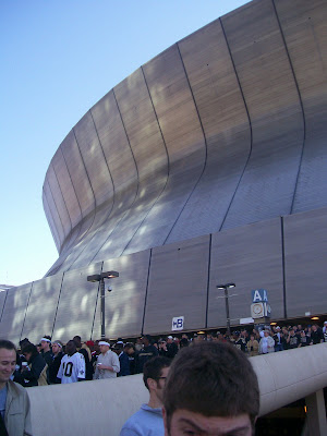 to the Superdome today,