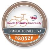 Charlottesville is Bike Friendly!