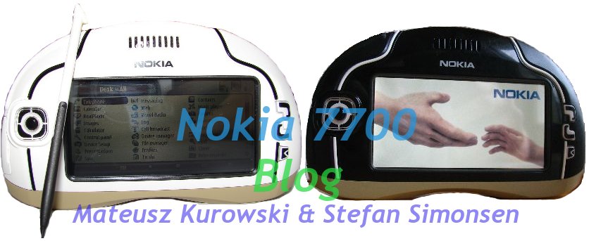 Nokia 7700 Blog