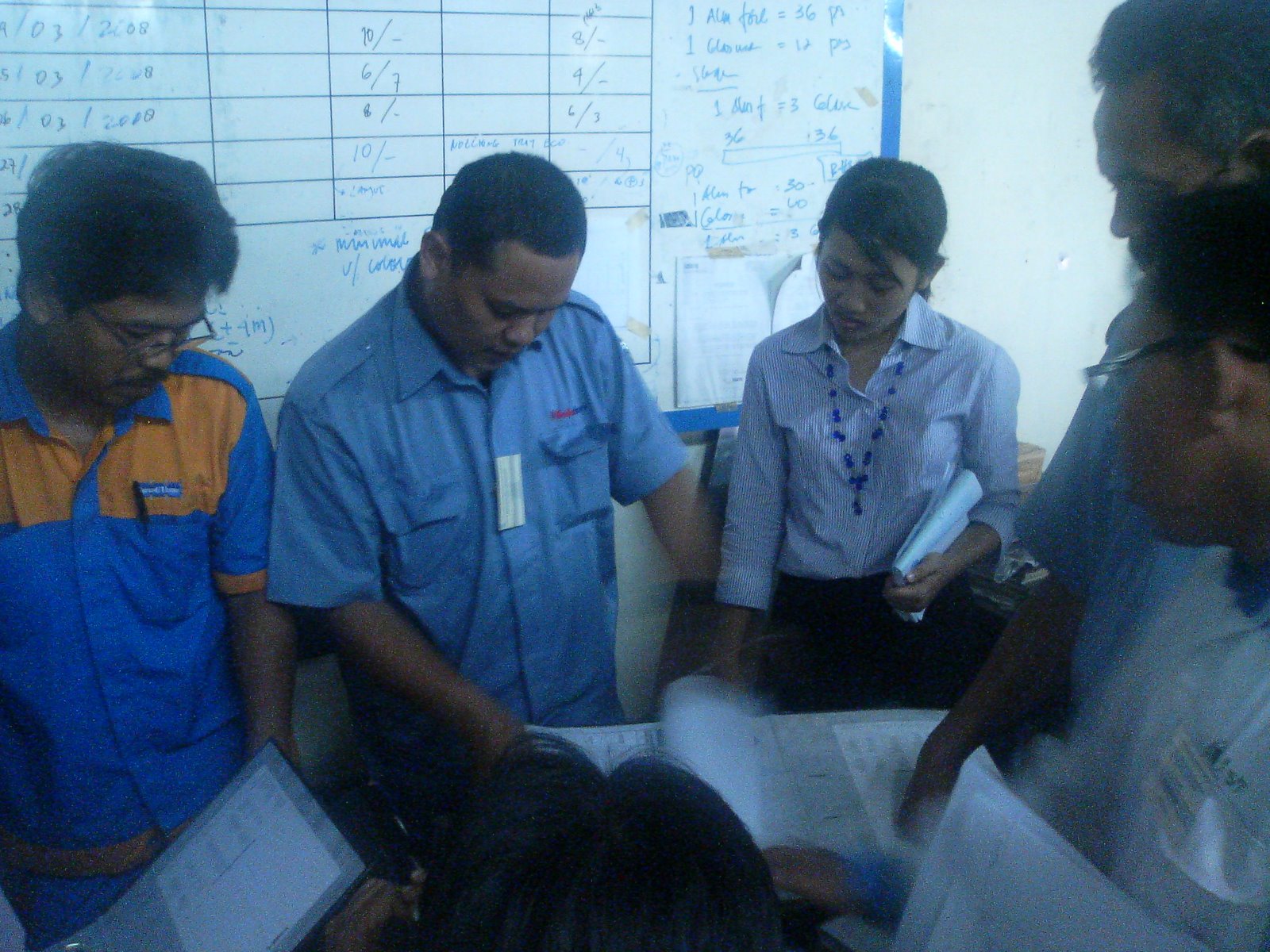 Internal quality audit in process