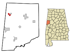 [250px-Pickens_County_Alabama_Incorporated_and_Unincorporated_areas_Macedonia_Highlighted.svg.png]