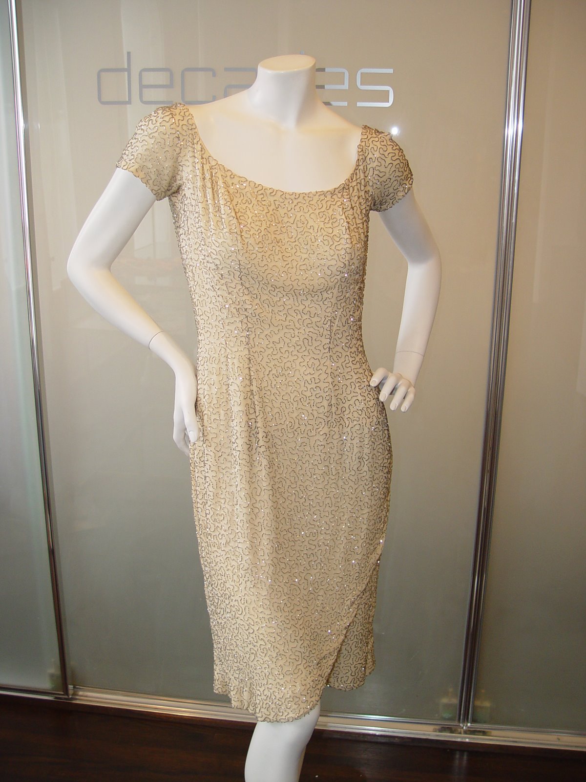 [CEIL+CHAPMAN+CAP-SLEEVED+DRESS+IN+CREME+SILK+WITH+BUGLE+BEAD+EMBROIDERY+-+FRONT.JPG]