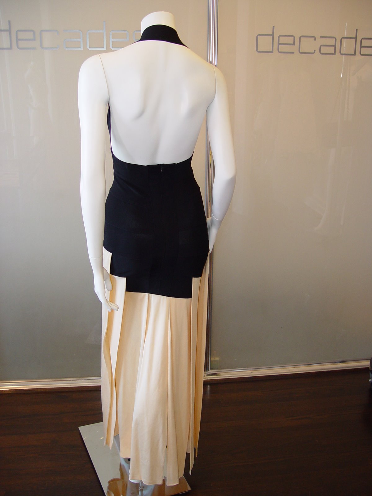 [HERVE+LEGER+COUTURE+EARLY+90S+BLACK+DRAMATIC+BANDAGE+HALTER+DRESS+WITH+VISCOSE+CREAM+JERSEY+SKIRT+MARKED+SIZE+S.JPG.JPG]