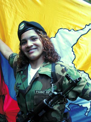 LAS MUJERES DE MODA EN LAS FARC