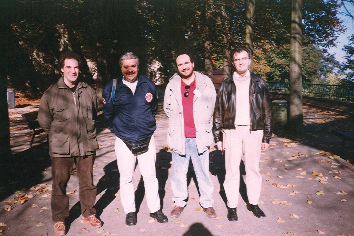 1998.Visita al Parco Naturale del Sacro Monte di Crea dell'importante ospite del Gruppo Gevam Onlus