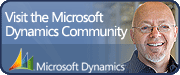 Visit Microsoft Dynamics Community