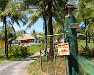 Entrance to Layan Beach
