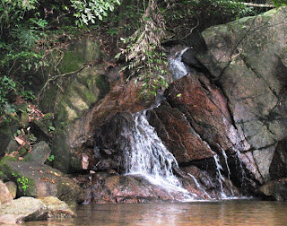 Kathu Waterfall, lower section