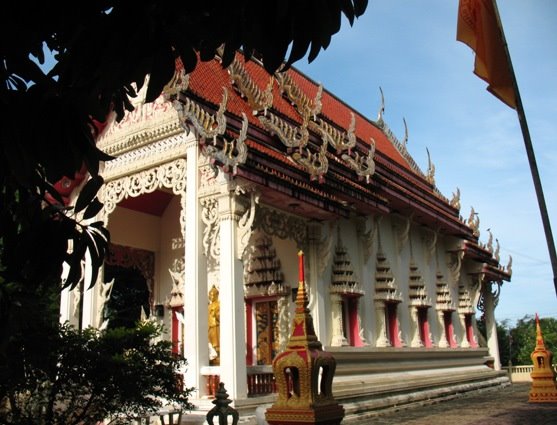 km exterior Phuket town on the route to Chalong  Bangkok Thailand Place should to visiting : Wat Thepnimit