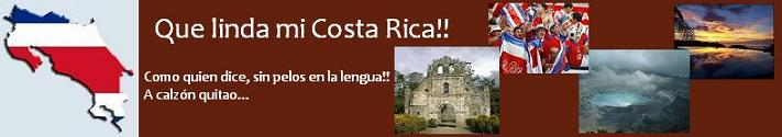 Que linda mi Costa Rica!!