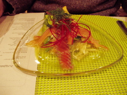 [Carpaccio+of+hamachi+with+snipped+herbs,+citrus+and+olive+oil.jpg]