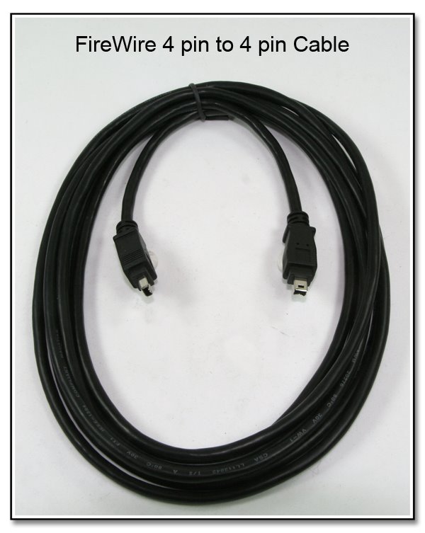 CP1074: FireWire 4 Pin to 4 Pin Cable