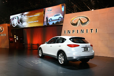 Infiniti EX Concept at the New York Auto Show