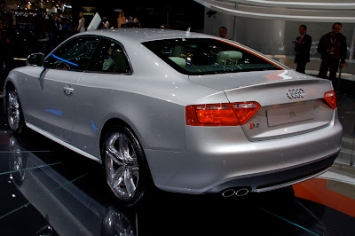 Audi A5 and S5 at the 2007 New York Auto Show