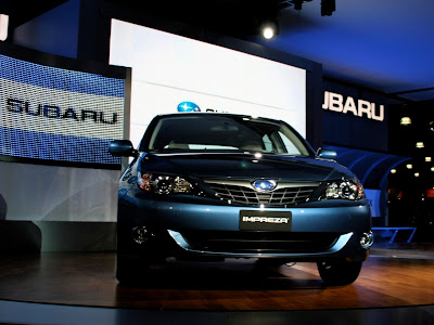 2008 Subaru Impreza at the New York Auto Show
