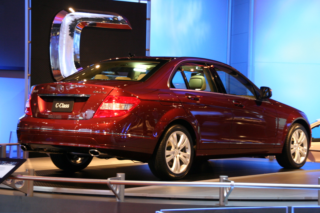 2008 Mercedes-Benz C-Class US at the NY Auto Show