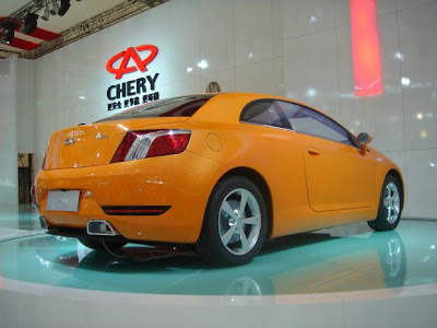 2007 Shanghai Auto Show Chery A6CC Concept
