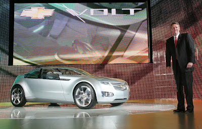 Chevrolet Volt E-Flex Concept at the 2007 Shanghai Auto Show
