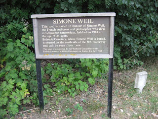 Simone Weil memorial