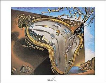 Salvador Dalí - Clock Explosion