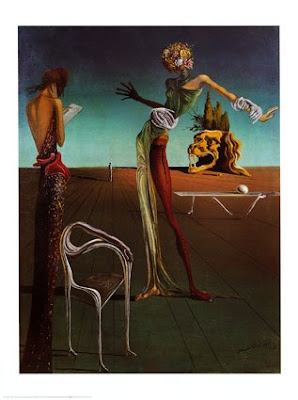Salvador Dalí - Womam with a Head Full of Roses